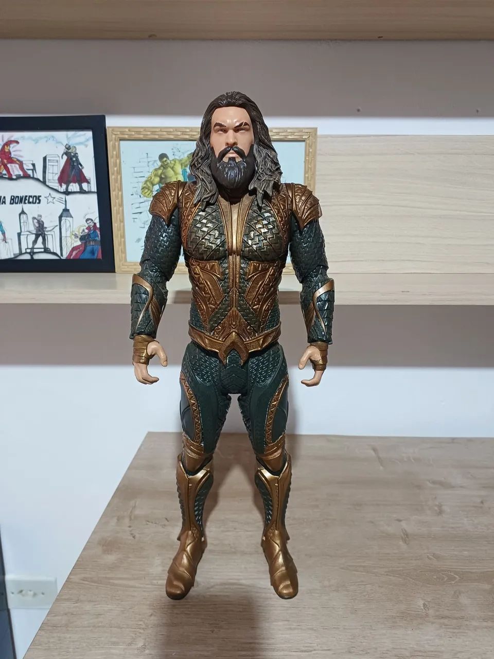 Aquaman 45cm original marca Dc Comics  - Foto 4