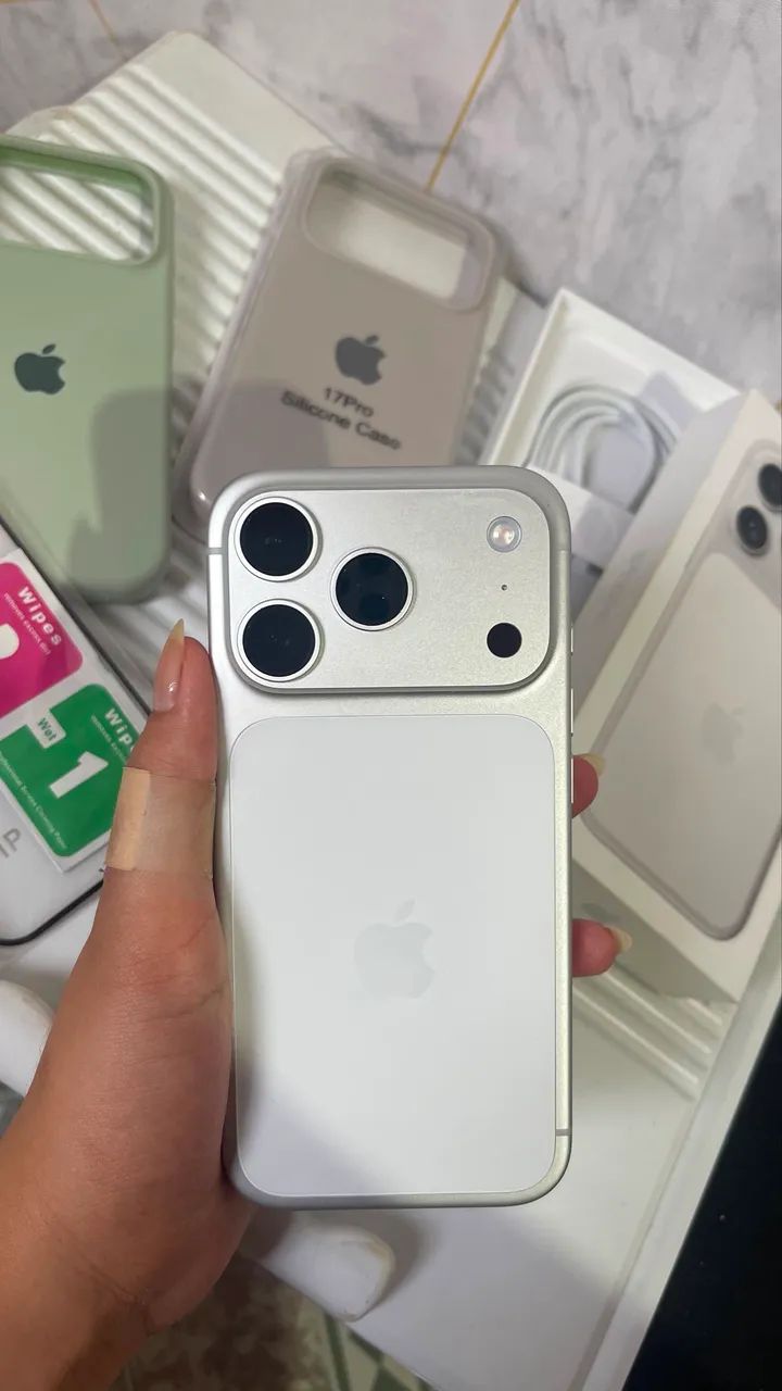 iphone 17 pro 512gb cor silver - Celulares e Smartphones