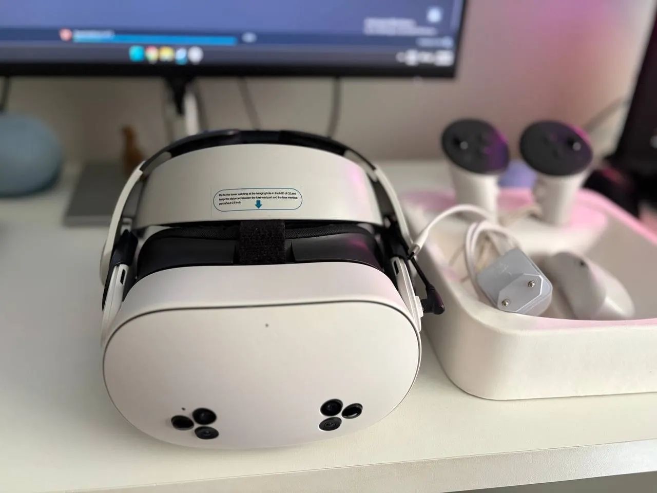 Meta Quest 3s com strap BoboVR M3 Pro - Periféricos e Acessórios