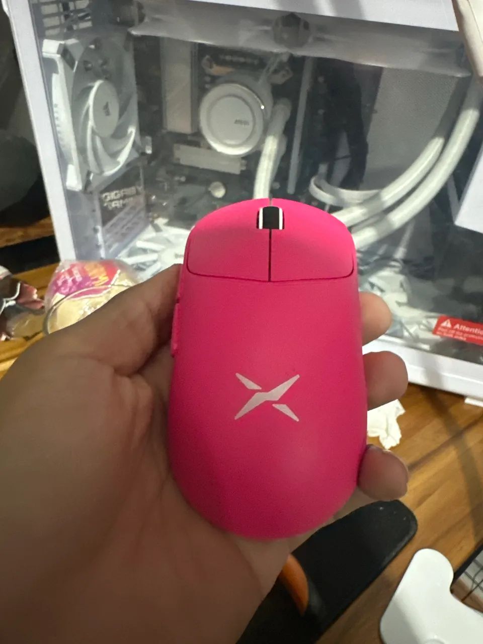 Mouse Delux M400 Pink (NOVO)