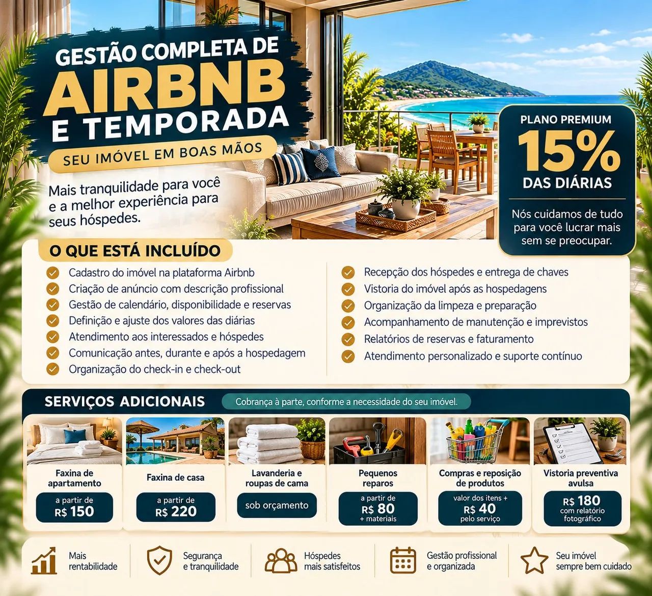 GESTÃO COMPLETA DE AIRBNB 
