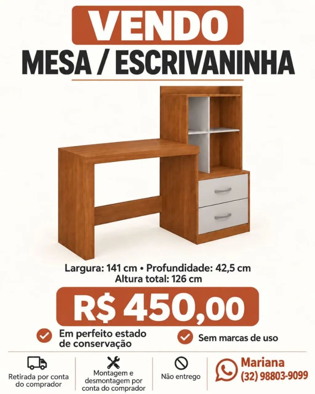 Mesa/escrivaninha 
