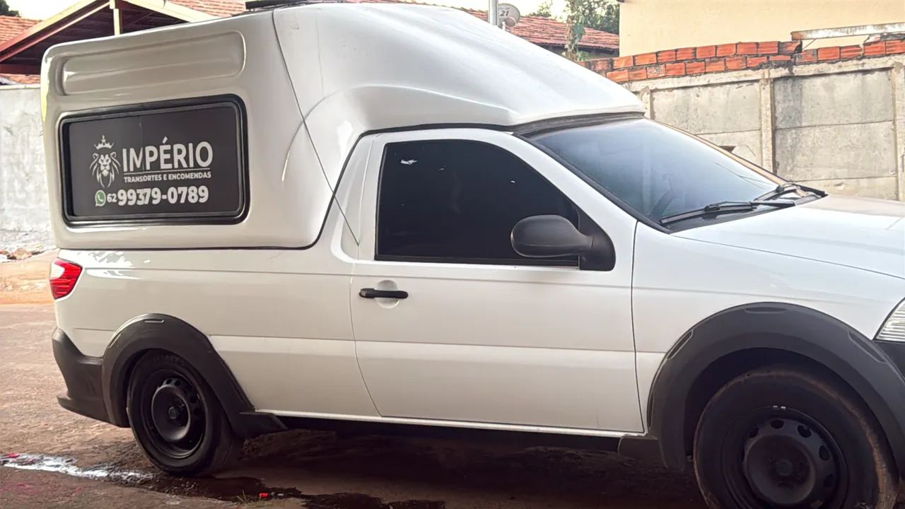 Fiat Strada Working Hard 1.4 Fire Flex 8V CS 2018 - Foto 4