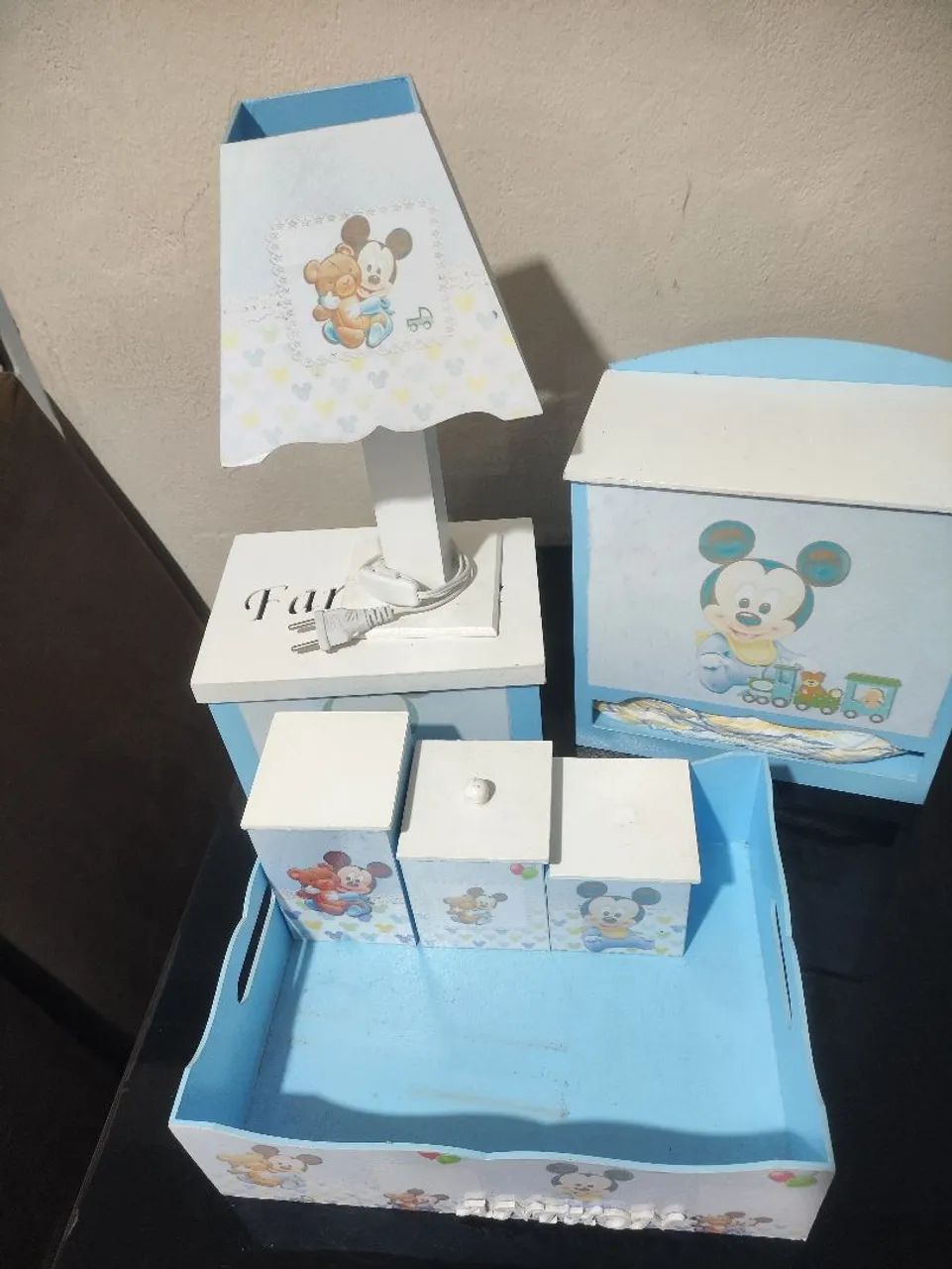 Cortina E Kit de Higiene Mickey  - Foto 2
