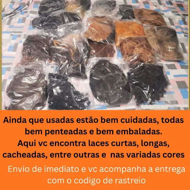 Lote de 19 Laces Usadas Na Embalagens