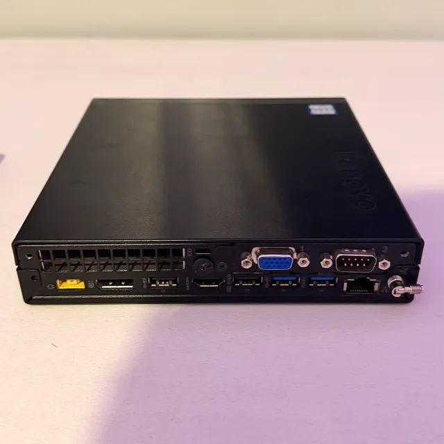 Lenovo ThinkCentre M720q Mini PC - i5 8 geração / 8GB / SSD 256GB - Foto 2