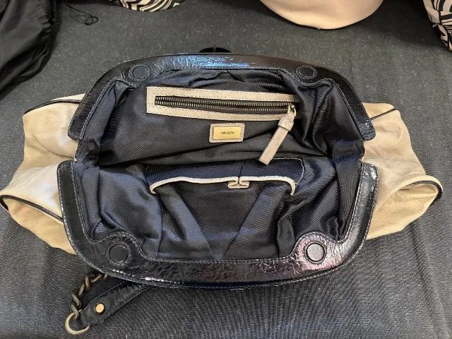Bolsa Tufi Duek Cinza - Original - Muito nova - Foto 4