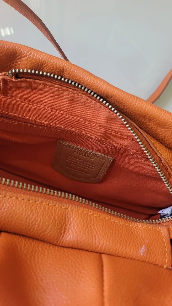 BOLSA AREZZO COURO ORIGINAL  - Foto 3