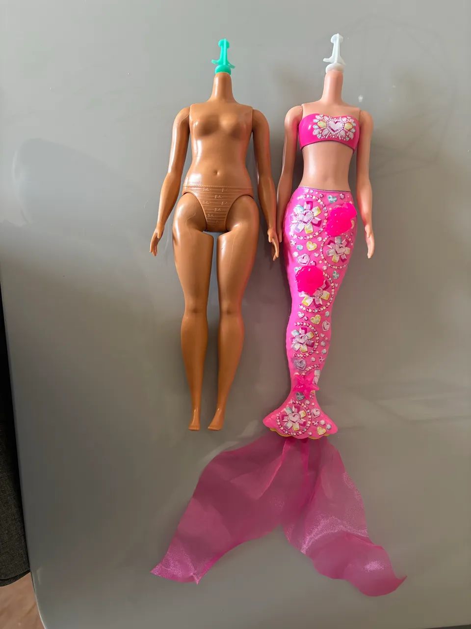 Corpo original da Barbie curvy e sereia - Foto 2