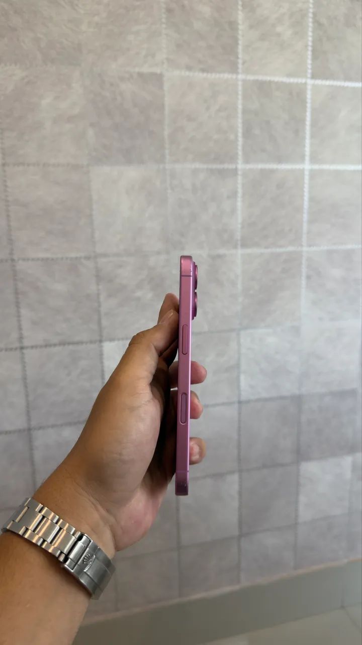 iPhone 16 128 gb rosa semi novo  - Foto 2