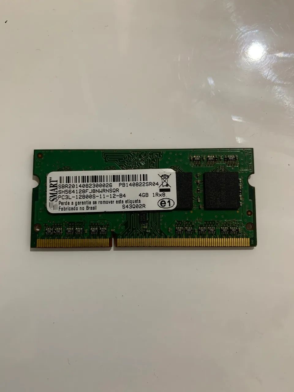 Memória RAM DDR3 para Notebook - Testada e Funcionando