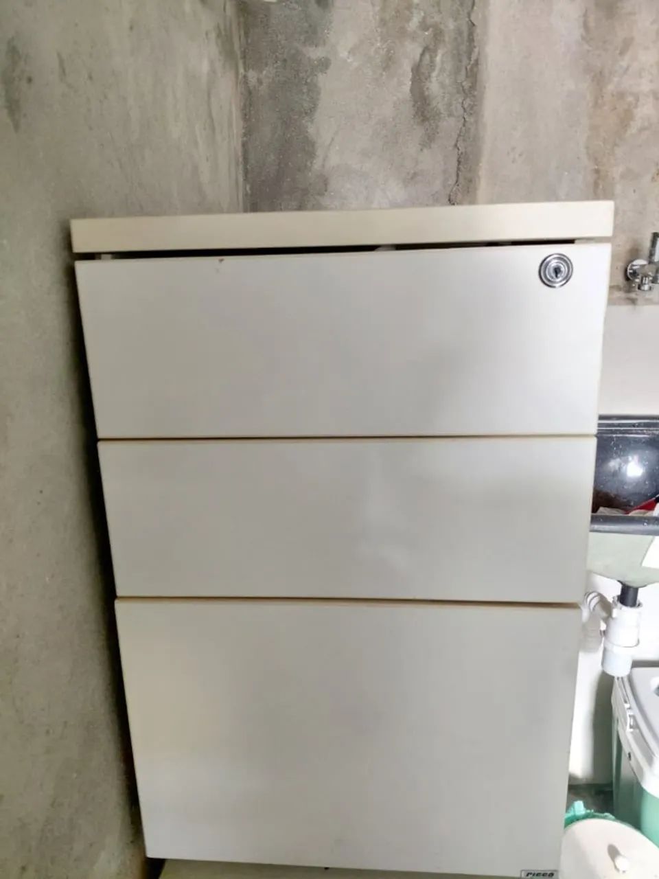 Gaveteiro Escritório Riccó 3 Gavetas