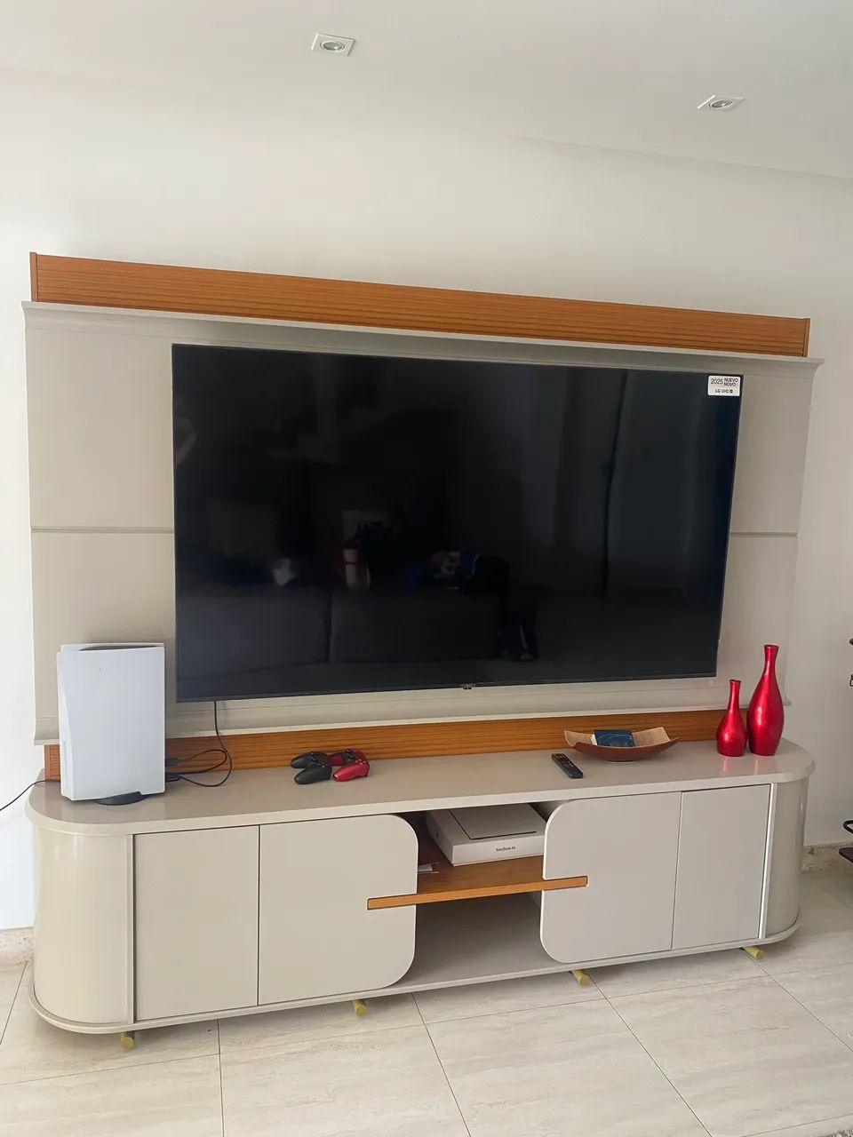 Rack com luz interna 