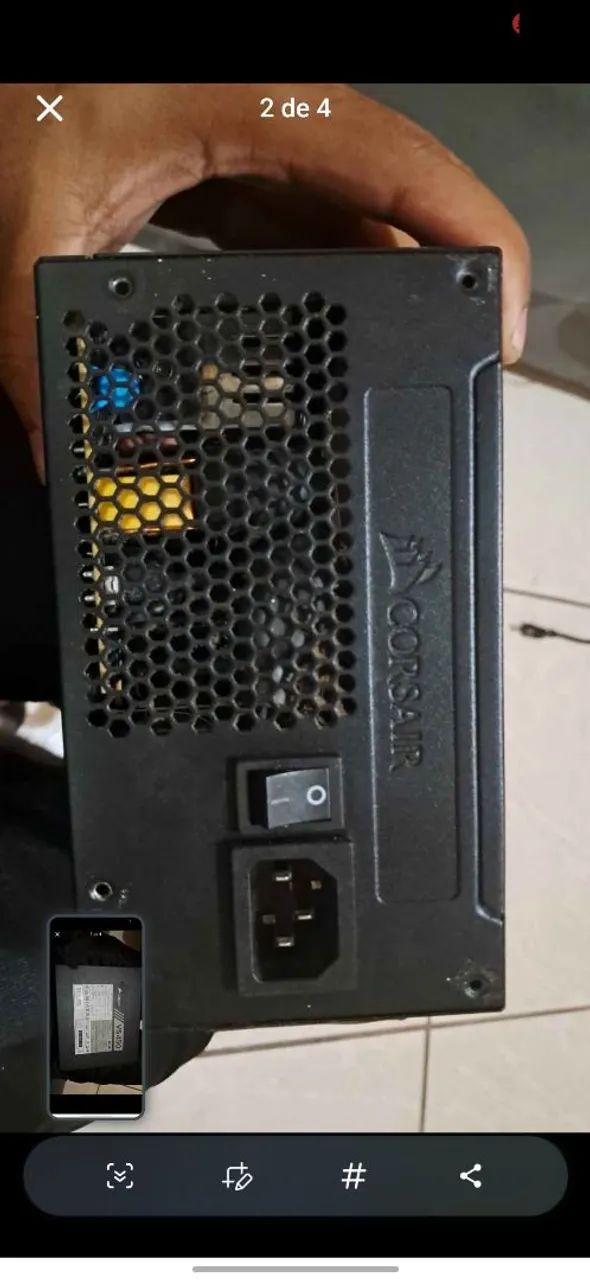 Fonte corsair - Foto 2