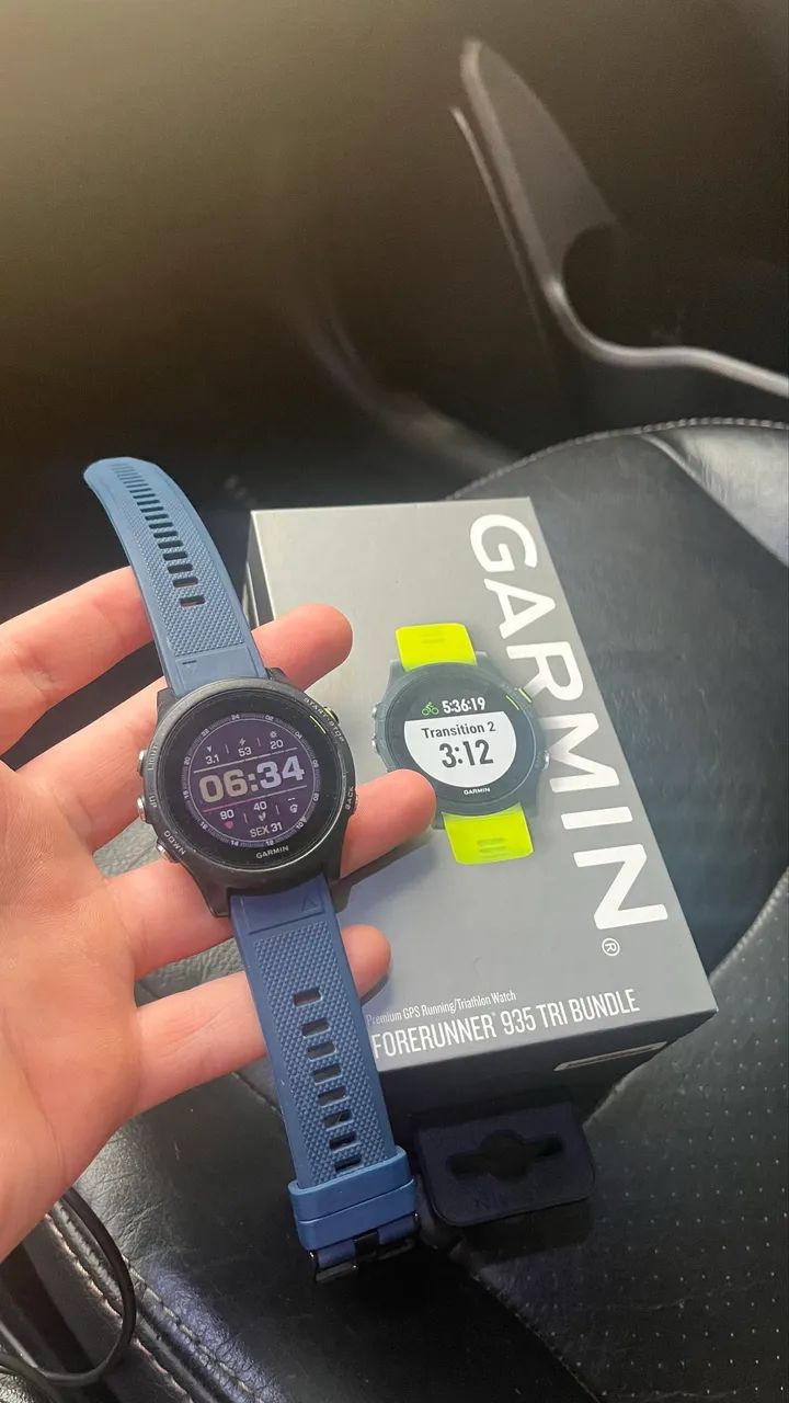 Garmin Forerunner 935 TRI Bundle + Kit Completo de Pulseiras