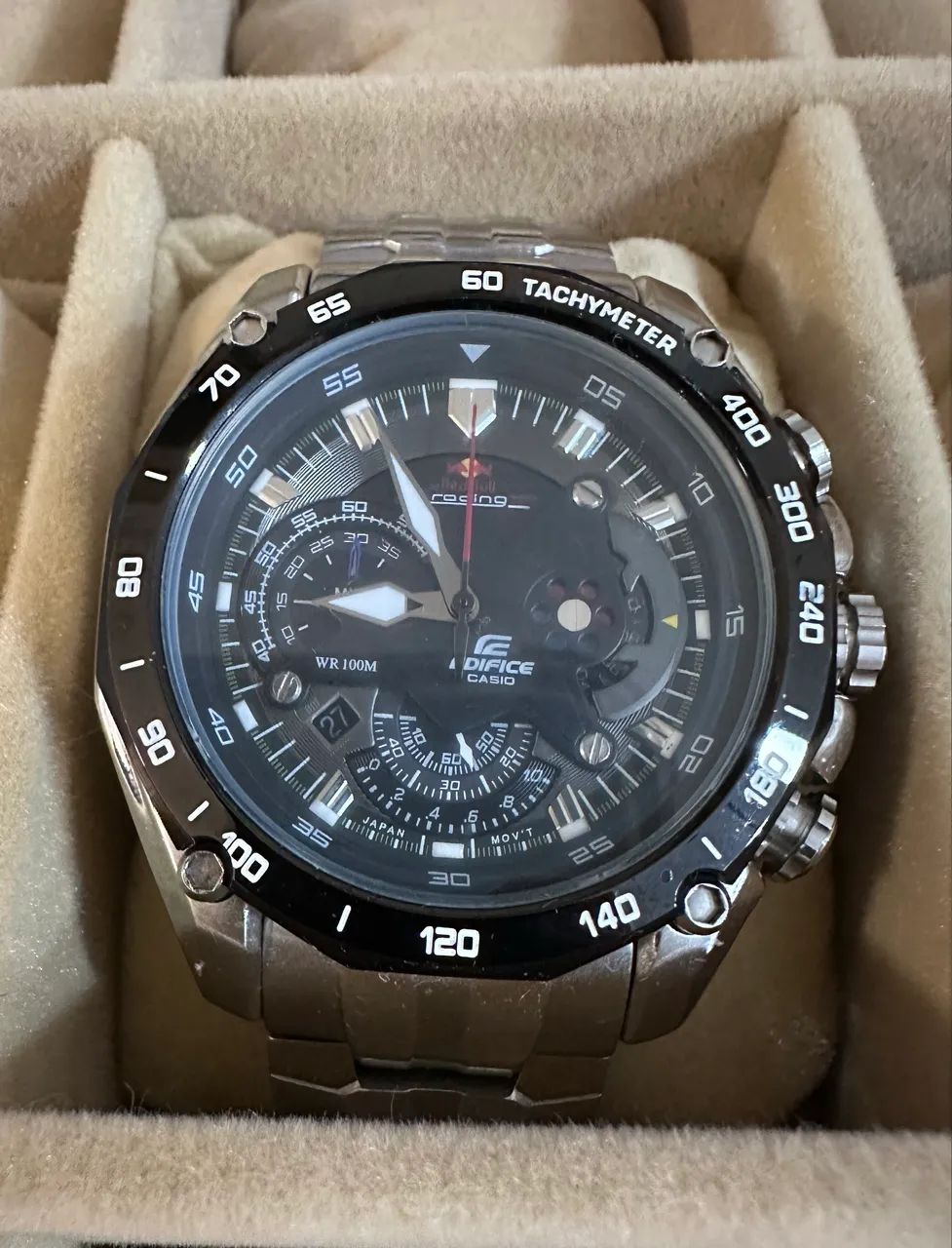 Relógio Cássio Edifice Red Bull - Foto 2