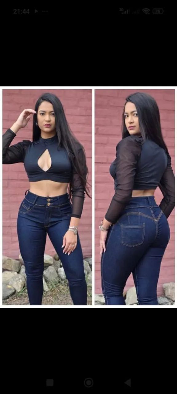 Calças jeans e bermudas em promocao - Foto 2