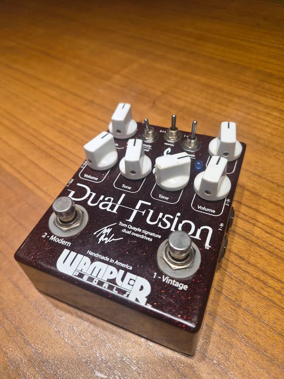 ギター Wampler Dual Fusion Over Drive Pedal Wampler Dual Fusion