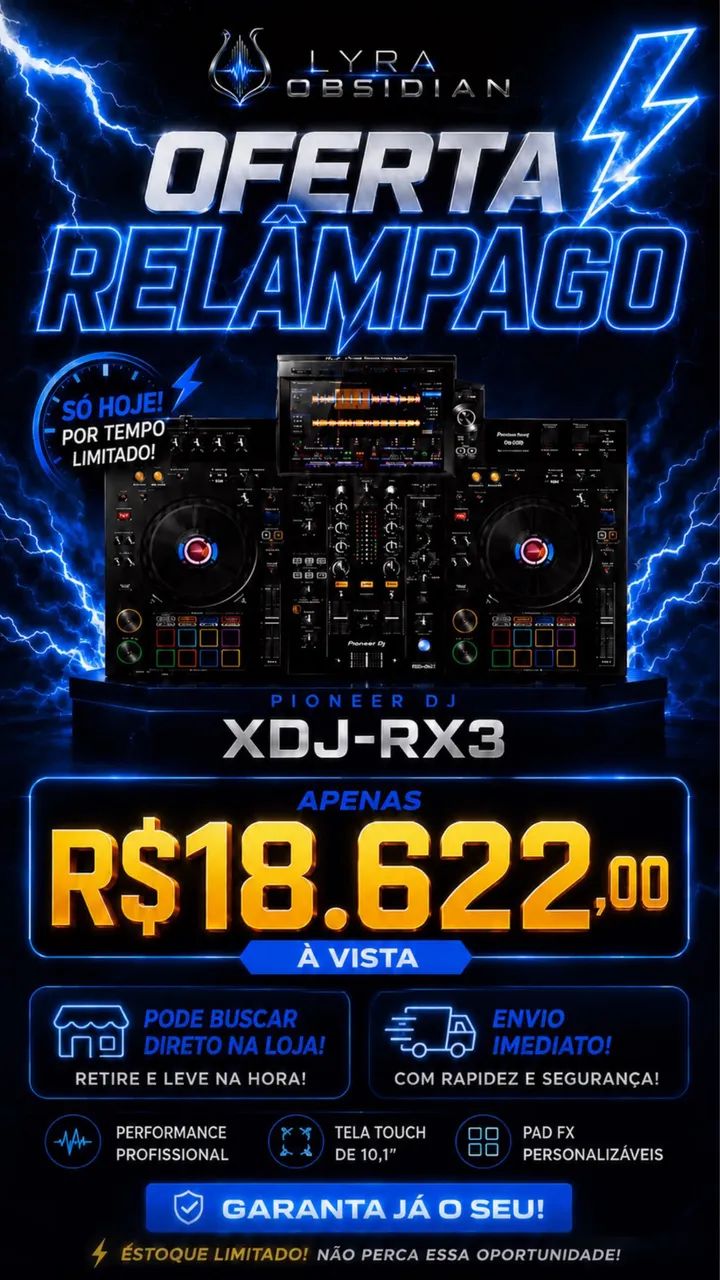 Controladora Pionner Xdj Rx3