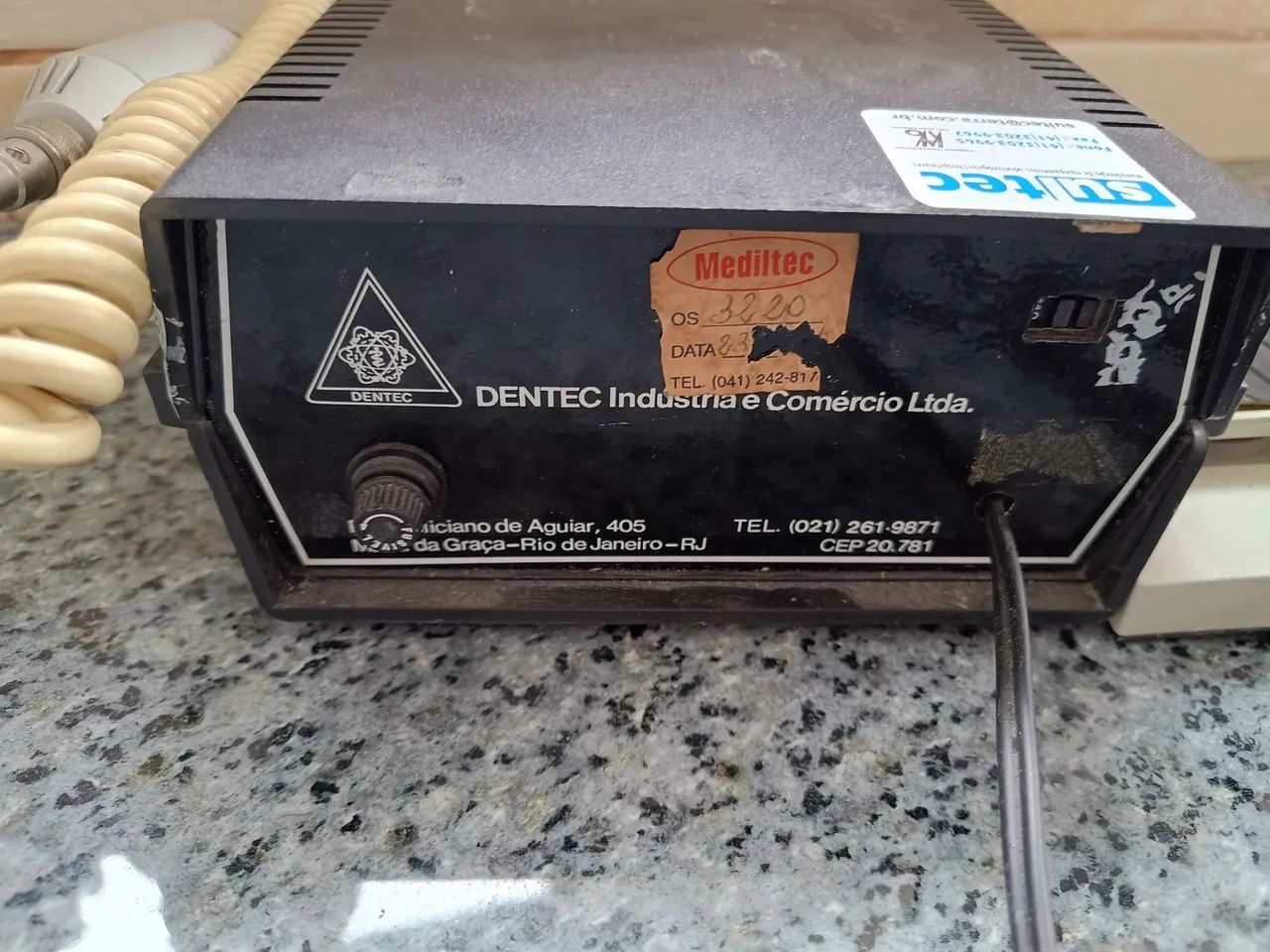Vendo Micro Motor Dentec com caneta, Bivolt, funcionando. - Foto 4