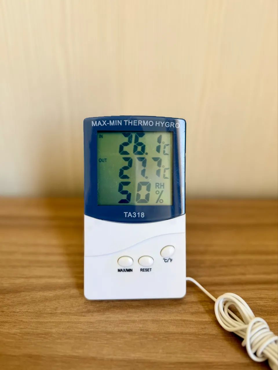 Termo-Higrômetro Digital TA318 - Termômetro de Temperatura e Umidade - Foto 2
