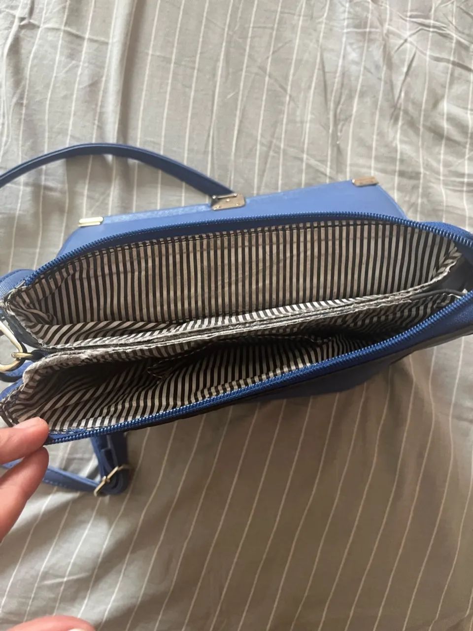 Bolsa azul - Foto 4