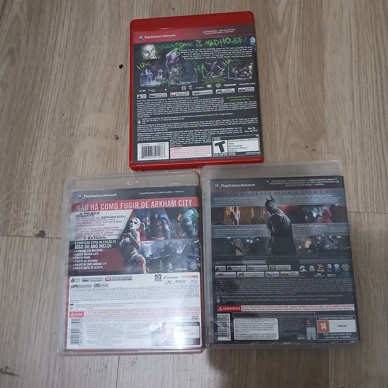 Batman Arkham Asylum, City e Origins - Ps3 - Foto 3