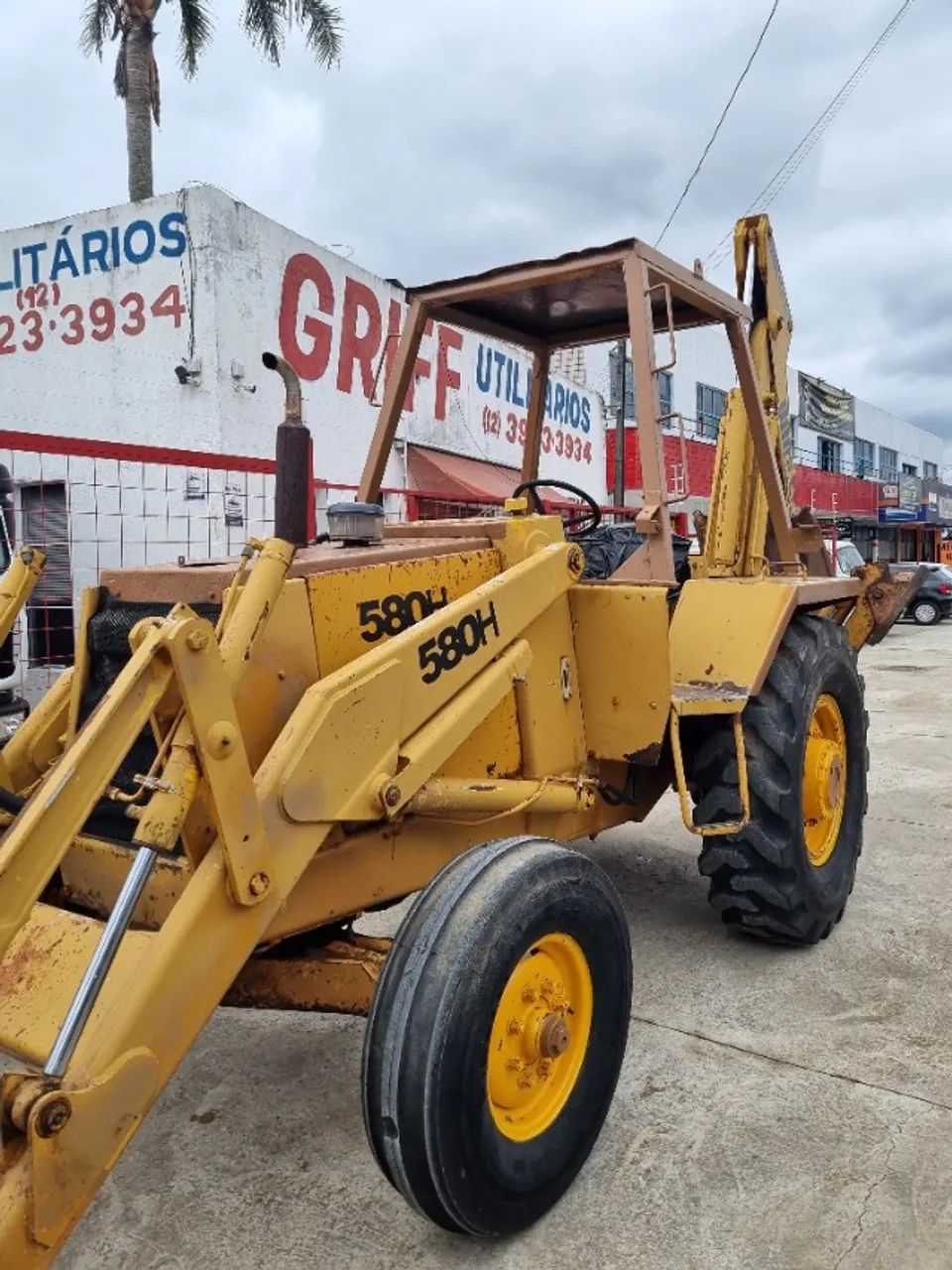 Retroescavadeira CASE 580H - Foto 2