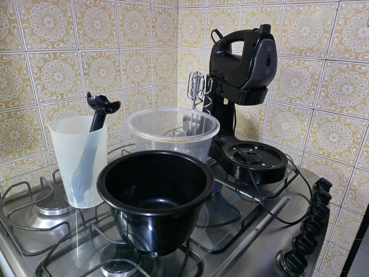 Batedeira Philips Walita preta