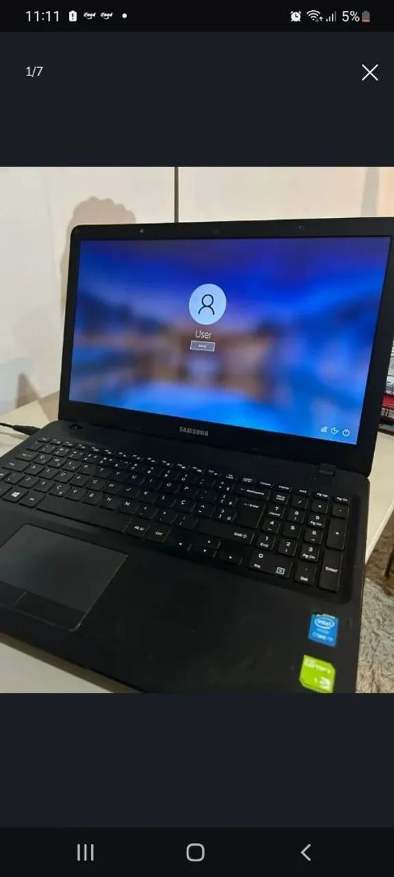 Notebook Samsung NP300E5K i7  - Foto 5