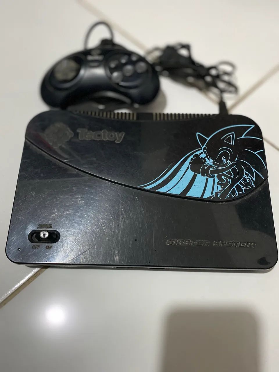 CONSOLE MASTER SYSTEM SONIC - TECTOY (RELÍQUIA)