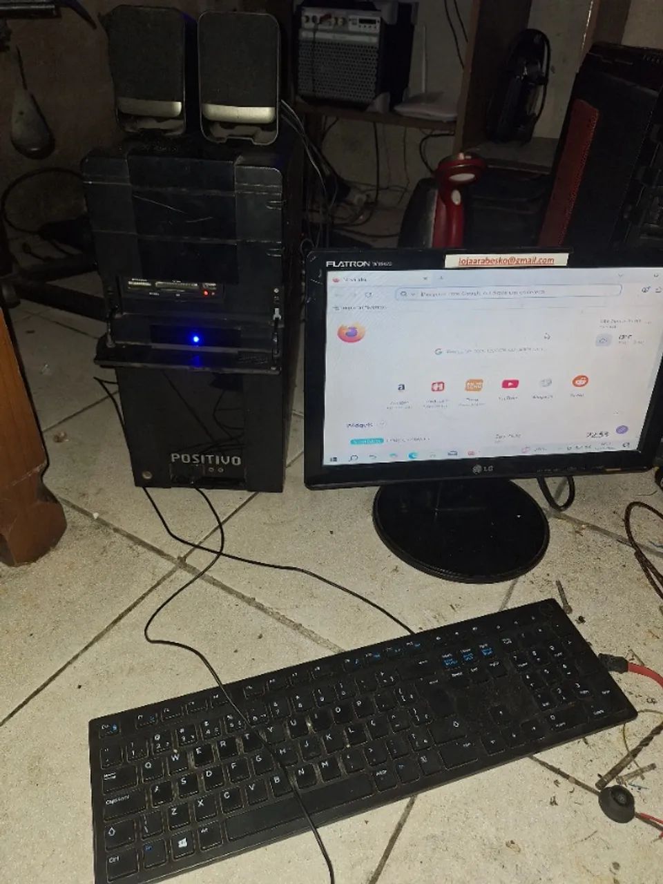 Computador completo funcionando normalmente  - Foto 3