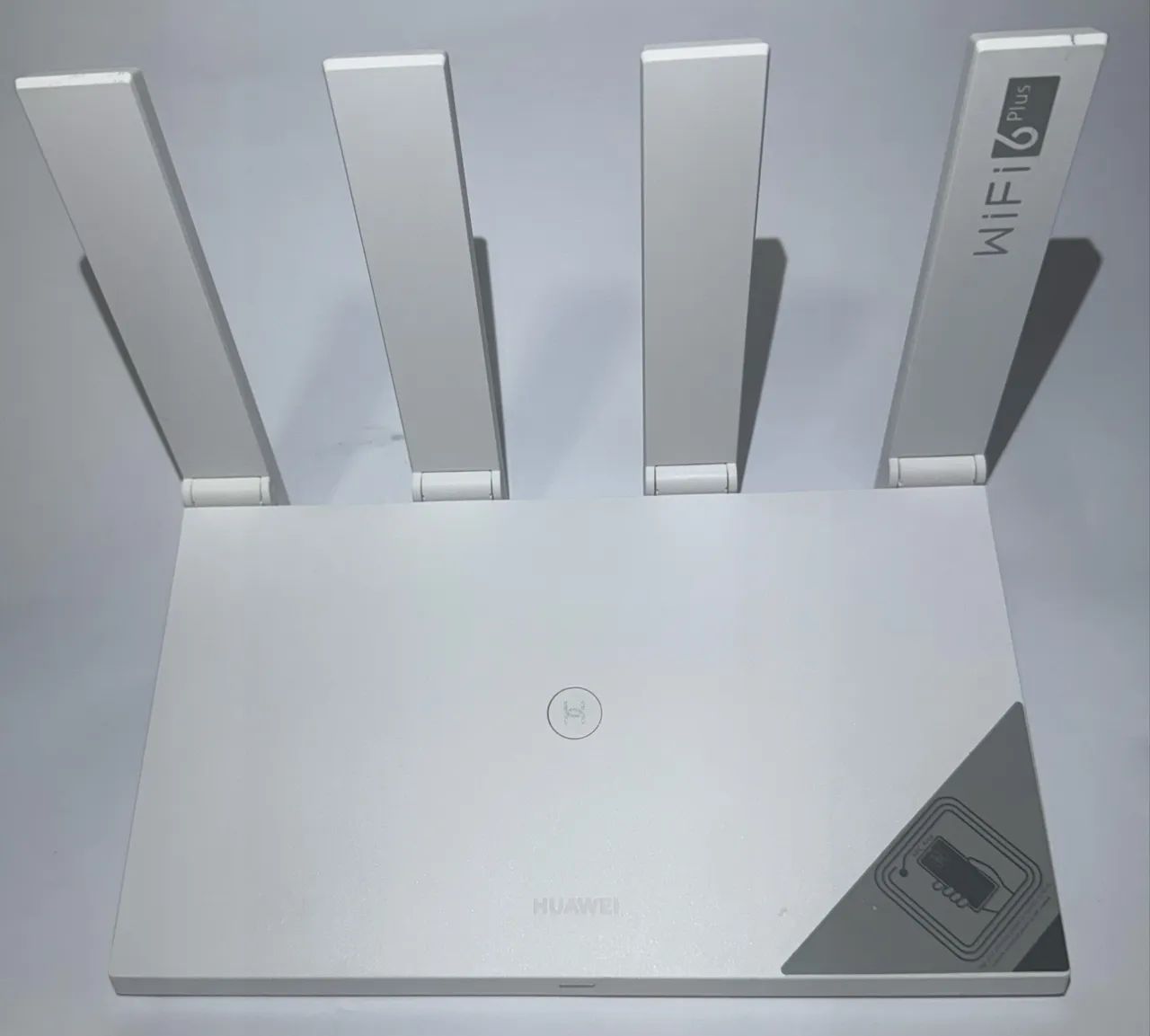 Roteador Huawei AX3 Pro Quad-Core Global Wi?Fi 6 Plus AX3000 Gigabit Mesh NFC com Fonte - Foto 3