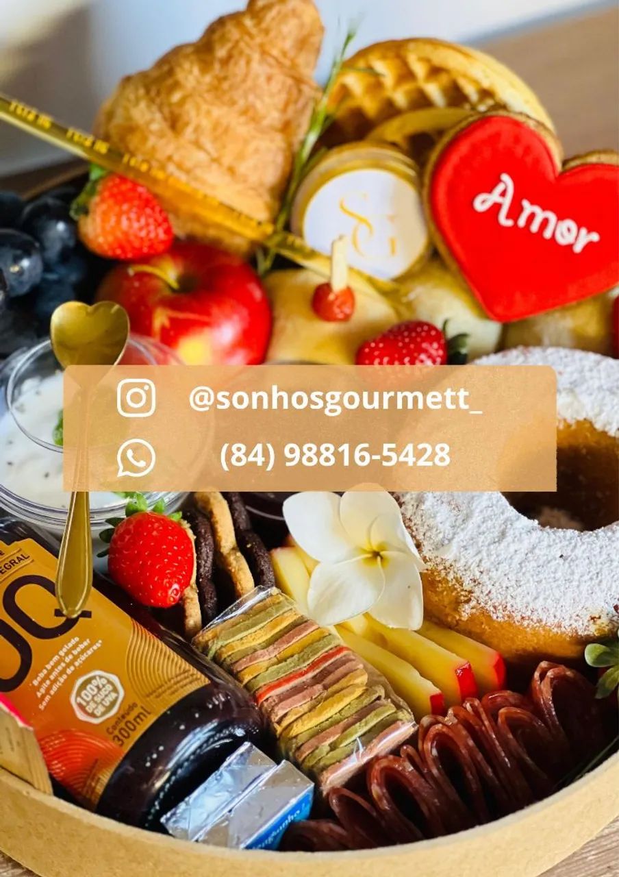 CESTAS DE CAFÉ DA MANHÃ  - PERSONALIZAMOS PARA TODAS AS OCASIÕES. A partir de 170,00 - Foto 5