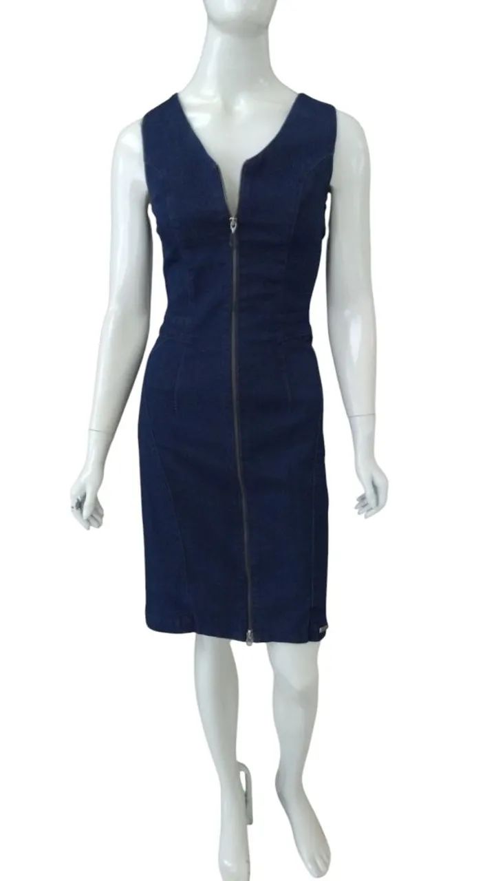 Vestido Jeans Feminino  - Foto 5