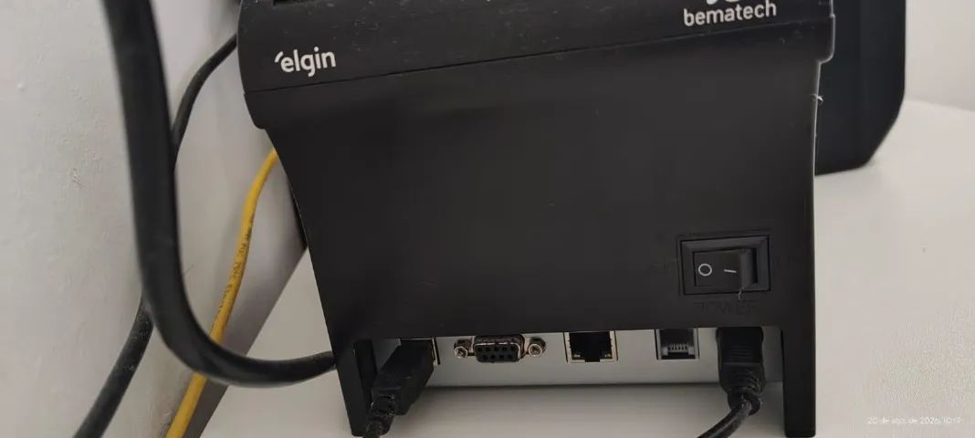 Impressora Térmica Elgin i8 Bematech USB + Rede + Serial - Excelente Estado - Foto 2