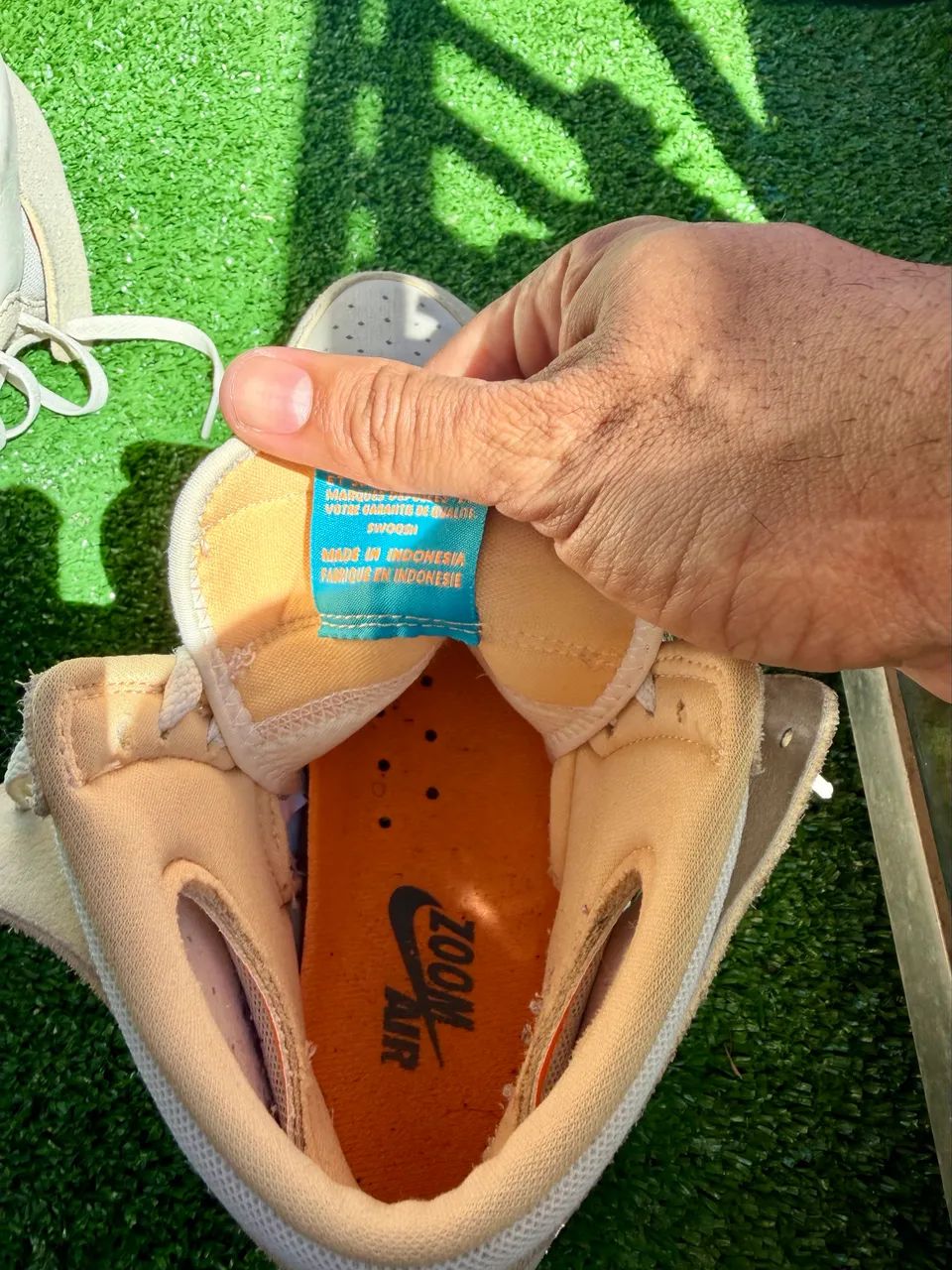 Air Jordan 1 Zoom CMFT 2 Orewood Brown - Tamanho 40  - Foto 3