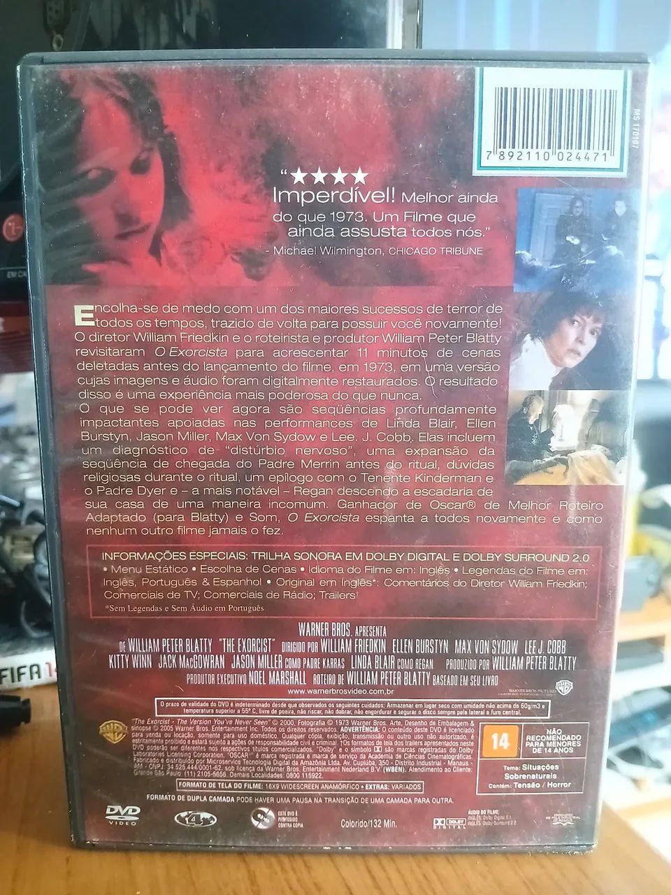 O EXORCISTA FILME DVD - Foto 2