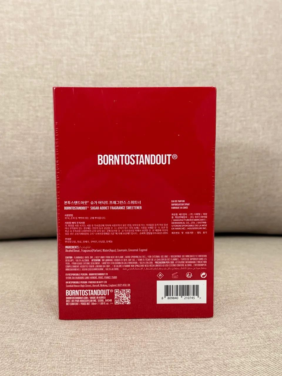 BORNTOSTANDOUT Sugar Addict 50ml - Foto 2