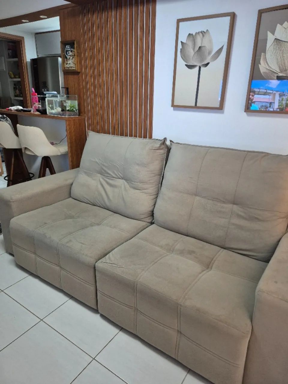 Sofá reclinável  e retrátil  - Foto 4