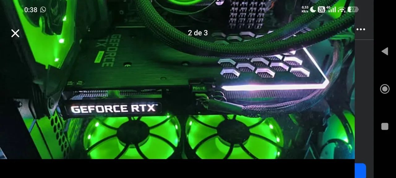 Placa de vídeo RTX 3060TI - Foto 2