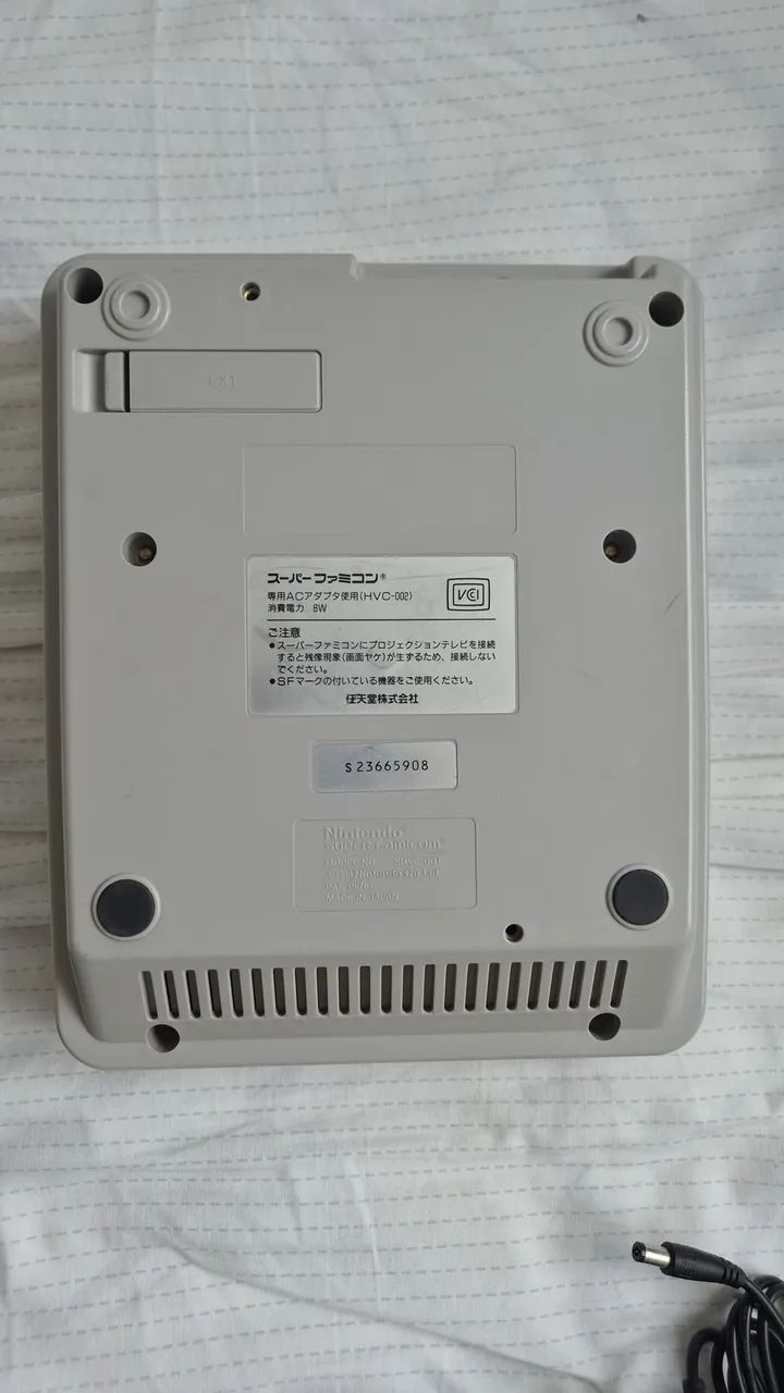 Super famicom original em ótimo estado - Foto 4
