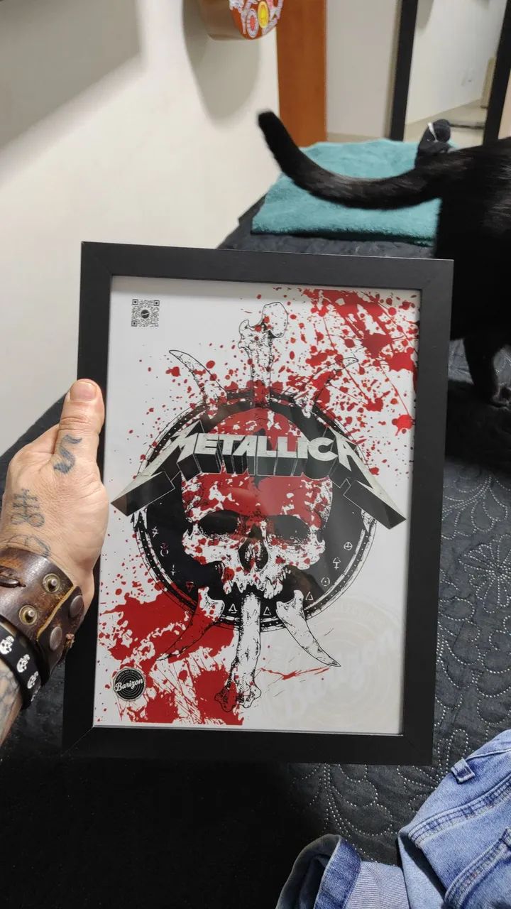 Quadro Metallica 