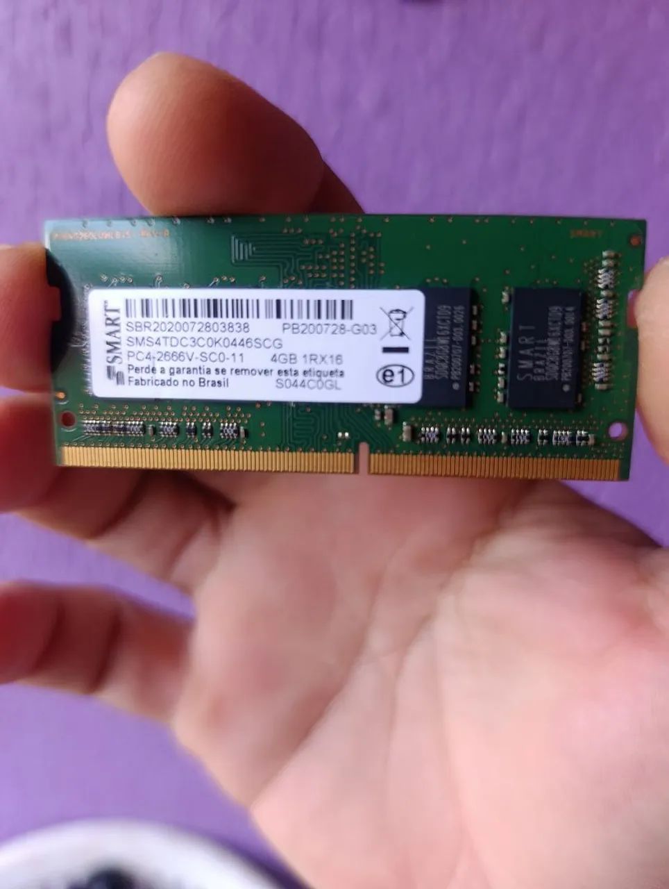 Memória ddr4 de 8 gigas, 4 gigas para notebooks - Foto 2