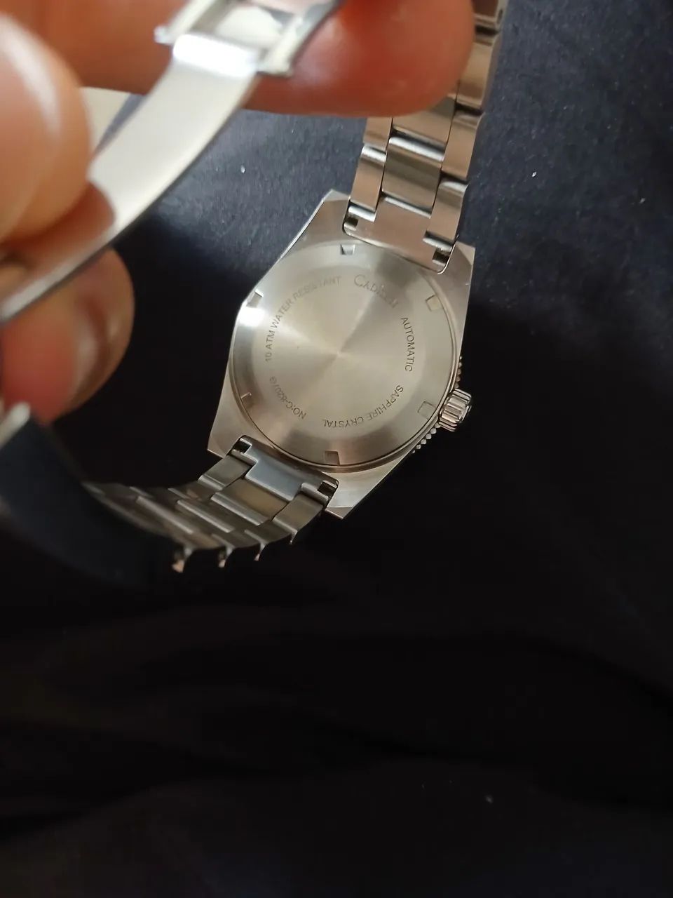 Relógio Cadisen 38mm automático  - Foto 5