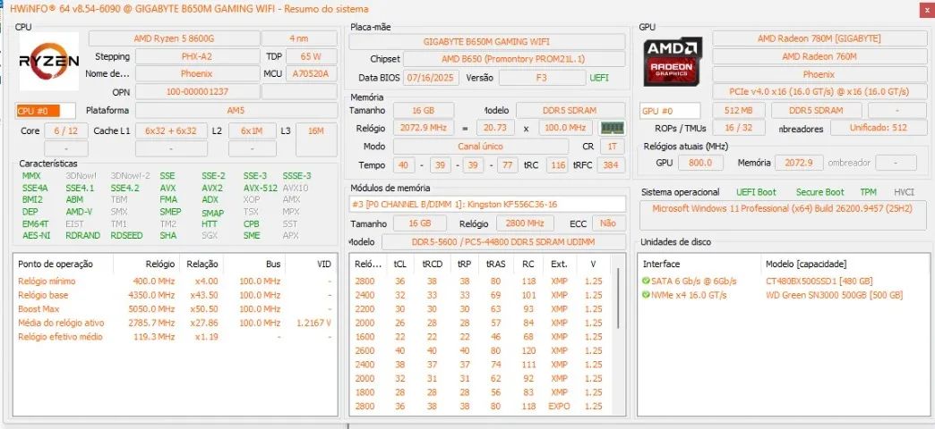 Desktop Ryzen 5 8600 G - Foto 5
