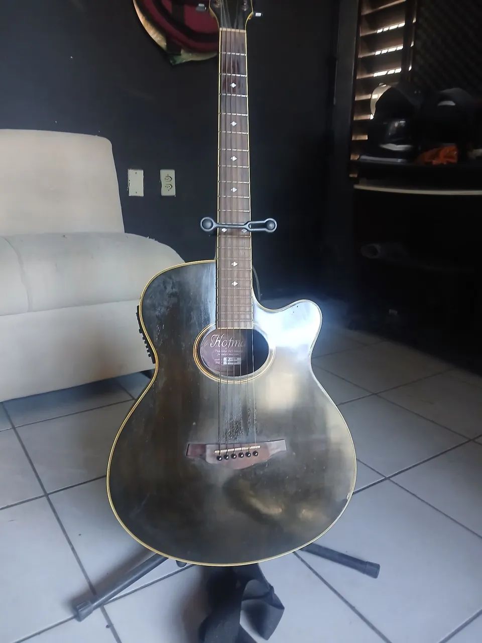Violão Elétrico Hofna  - Foto 5