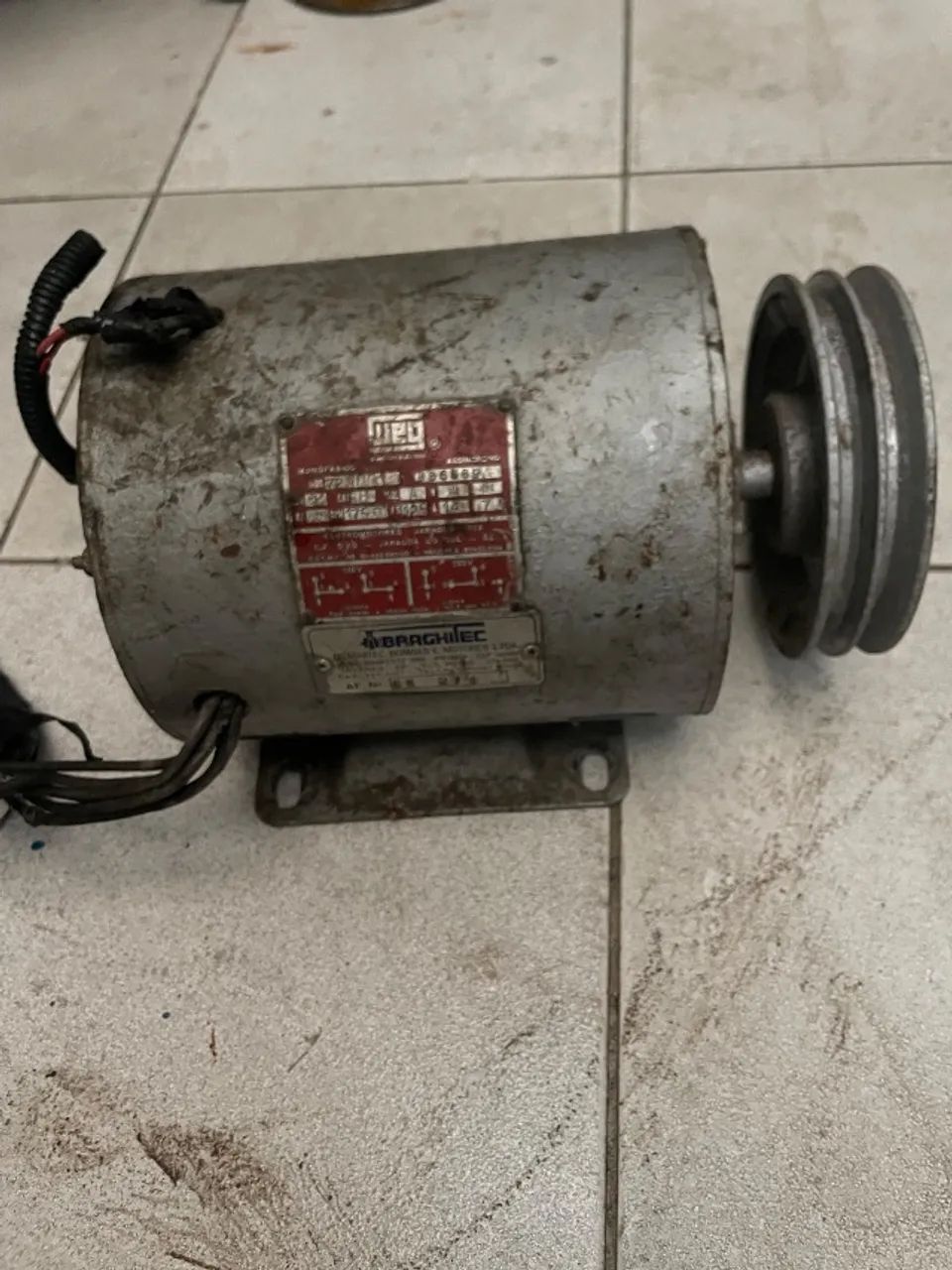 Redutor e motor funcionando  - Foto 2