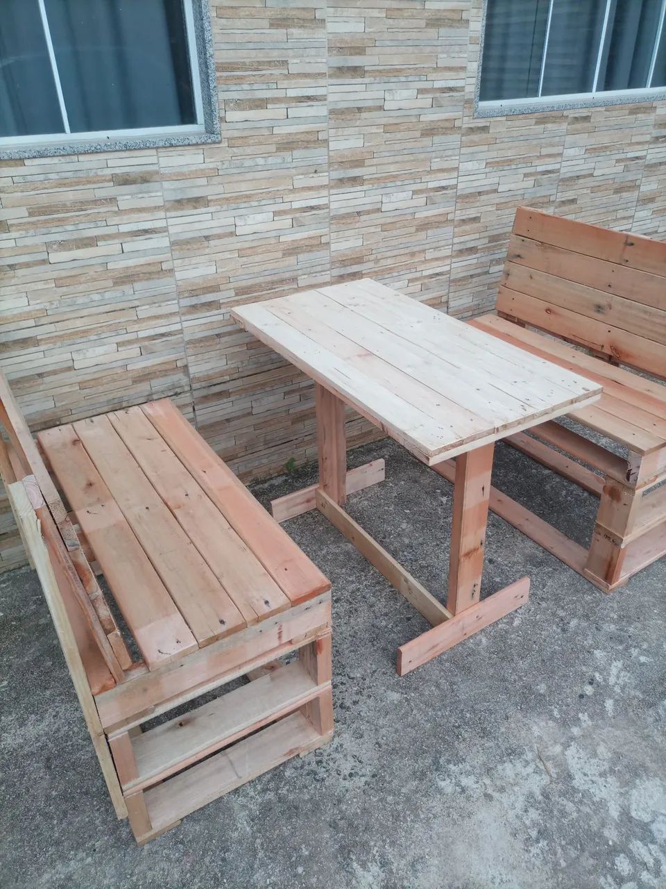 Conjunto sofá de pallet  - Foto 3