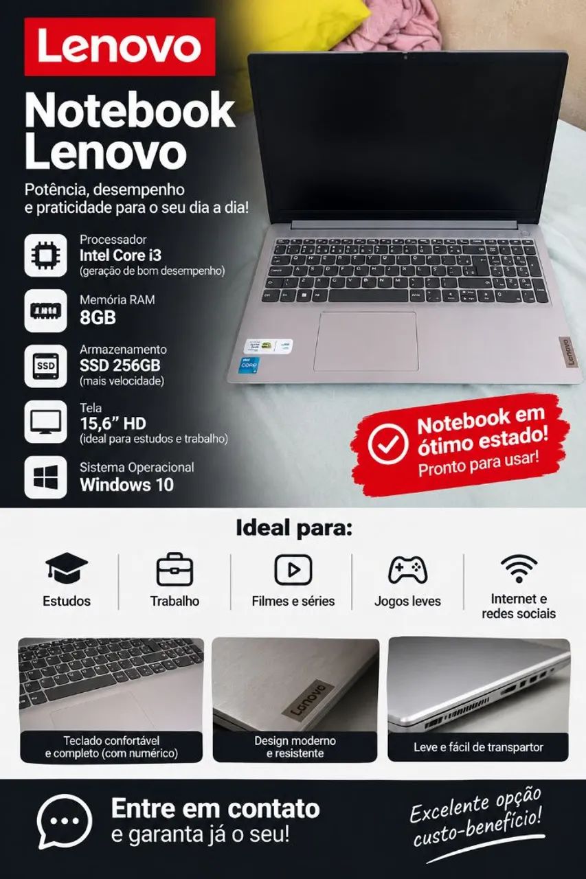 Notebook lenovo